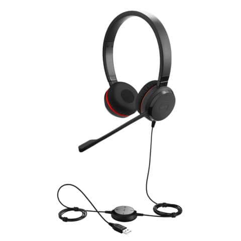 Headset Evolve 30 II MS Stereo, On-Ear. kabelgebunden, USB, 3,5mm Stecker JABRA 5399-823-309