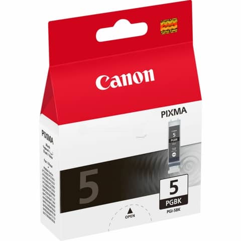 Inkjetpatrone PGI-5BK schwarz   26ml CANON 0628B001