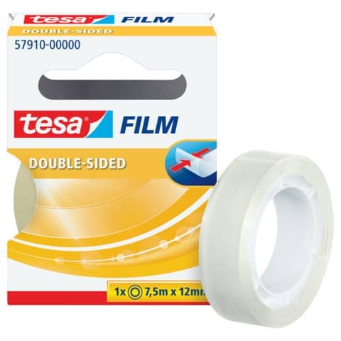 Klebefilm tesafilm® doppelseitig, 7,5mx12mm TESA 57910-00000-02