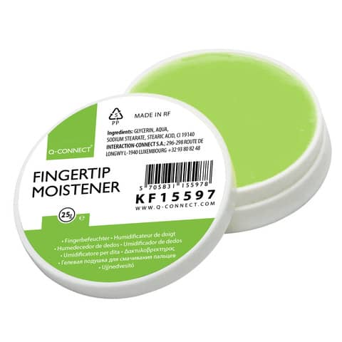 Fingertip, 25g/20ml, weiß Q-CONNECT KF15597