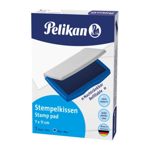 Stempelkissen Gr.2E, 7 x 11cm, blau PELIKAN 300004175