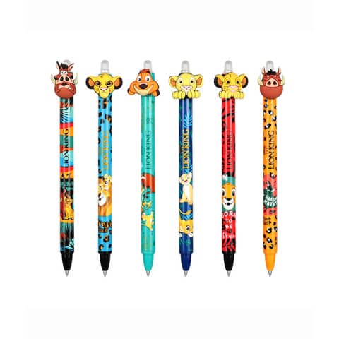 Tintenroller Lion King, radierbar, sortiert COOLPACK 78287PTR