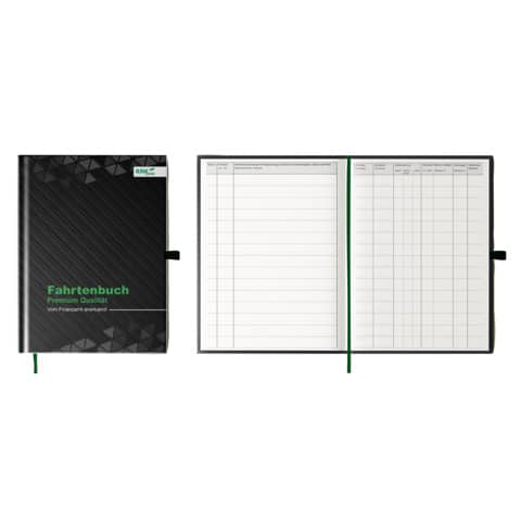 Fahrtenbuch Premium für Pkw, A5 für 144 DIN RNK 3126