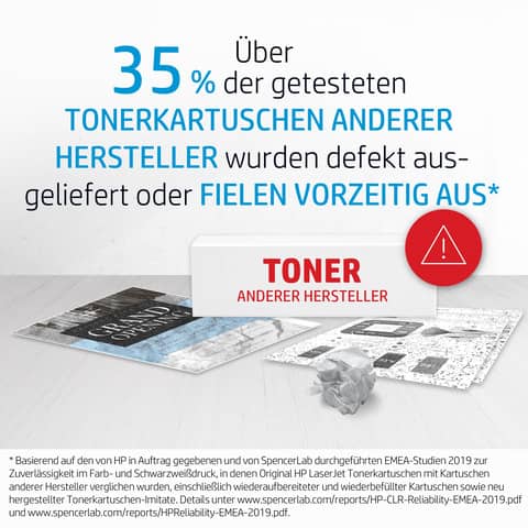 Lasertoner Nr. 126A magenta HP CE313A