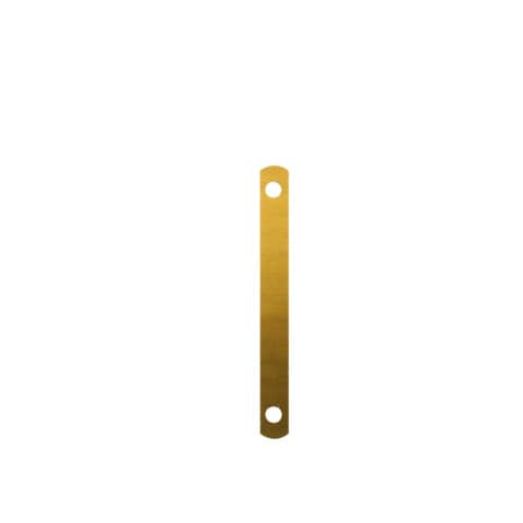 Deckschiene Metall für Hefter 9,7cm metallic gold, 100 Stück LEITZ 1714-00-00
