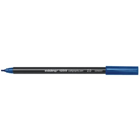 Kalligrafiestift 1255, 2mm, stahlblau EDDING 41255-2,017