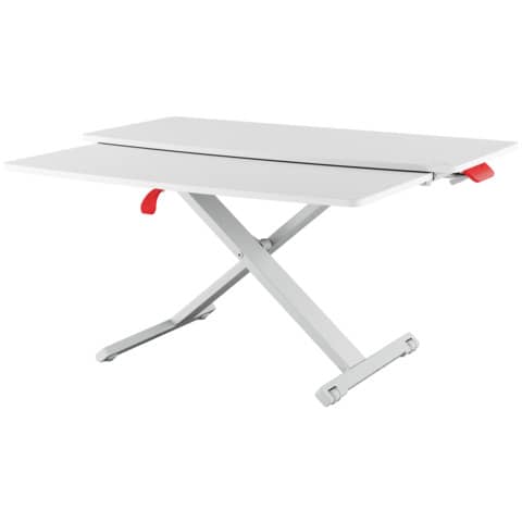 Bildschirmträger Cosy, ausziehbar, grau LEITZ 6532-00-85