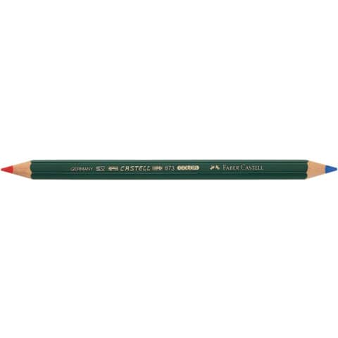 Farbstift Castell Color 873, rot/blau FABER CASTELL 117500