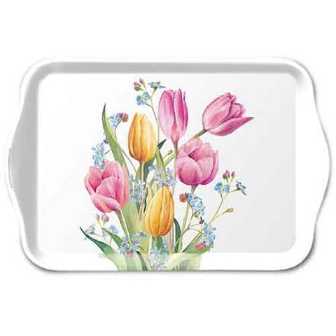 Tablett Tulips, 13 x 21 cm AMBIENTE 13717030