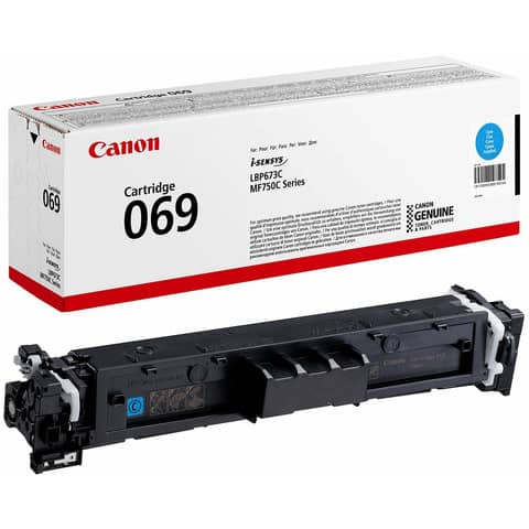 Lasertoner 069C cyan CANON 5093C002