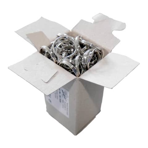 Schlüssel Metallringe, Ø20mm, silber WEDO 2623020