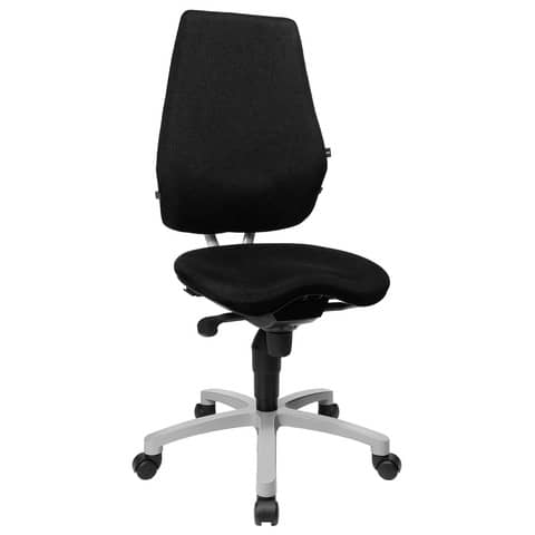 Drehstuhl Alustar Basic schwarz TOPSTAR JJ700G20H