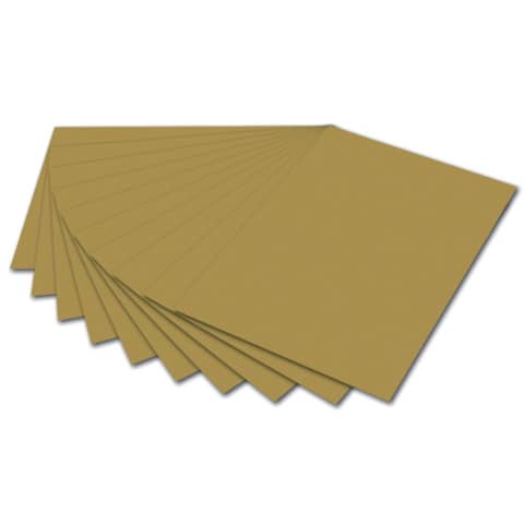 Fotokarton, 50 x 70 cm, 300g/m², gold FOLIA 6165E