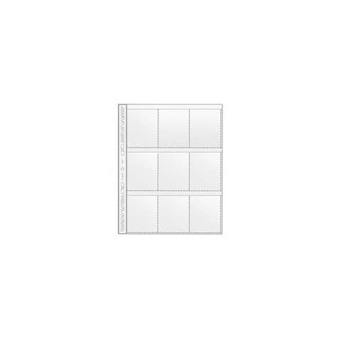 Sammelhülle, A4, 9 Taschen, 10 Stück, glasklar VELOFLEX 5349010