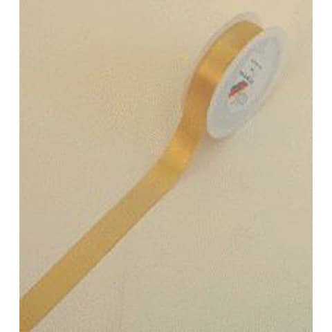 Doppelsatinband, 25mmx25m, gold GOLDINA 8172025150025