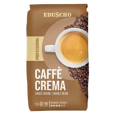 Professional Caffè Crema Bohnen, 1000g EDUSCHO PROFESSIONAL 476322 / 476323