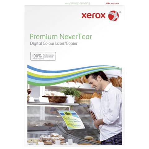 Kopierpapier Premium NeverTear, A4, 262g/m², 100 Blatt, weiß XEROX 003R96033