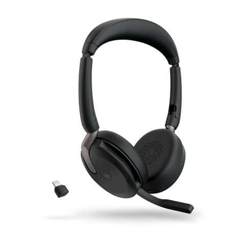 Headset Evolve2 65Flex+Link380c, kabellos, bluetooth, USB-C, schwarz JABRA 26699-999-899