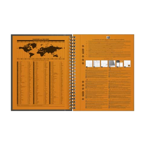 Collegeblock Notebook, A5+, 80 Blatt, kariert OXFORD 100101849