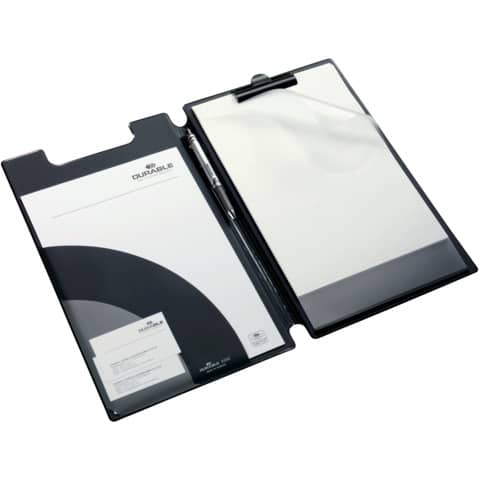 Klemmbrettmappe, A4, schwarz DURABLE 233201