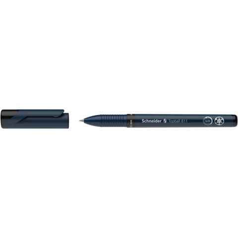 Tintenroller Topball 811, 0,5mm,  schwarz SCHNEIDER SN8111