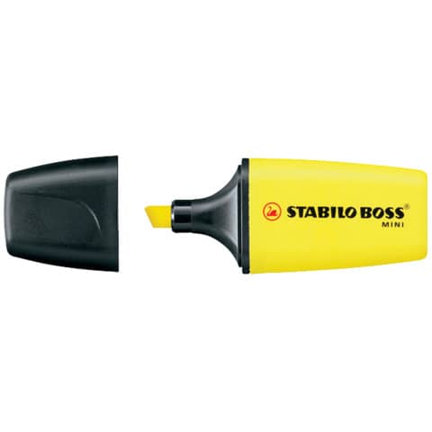 Textmarker BOSS® MINI, 2-5mm, gelb STABILO 0724