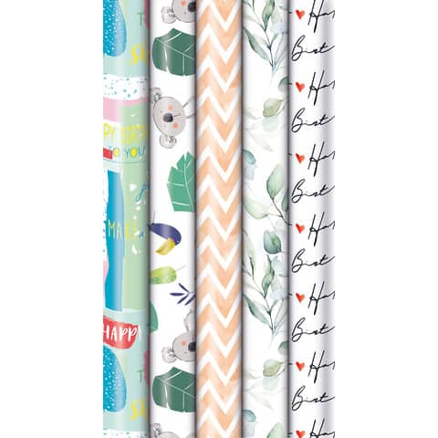 Geschenkpapierrolle Recycling Pure Nature, 2mx70cm ZÖWIE 33053 525219