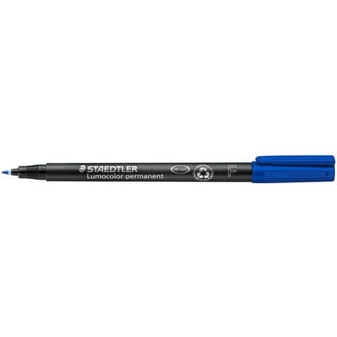 Folienstift Lumocolor® permanent, F (Fine), blau STAEDTLER 318-3