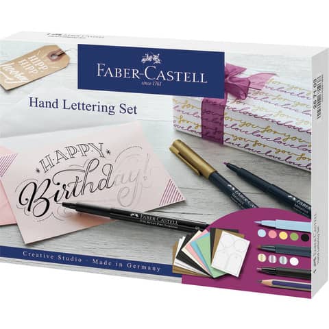 Handlettering Geschenkset, 12-teilig FABER CASTELL 267103