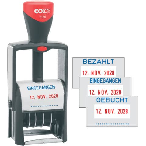 Datumstempel selbstfärber   +6Textplat COLOP 106514