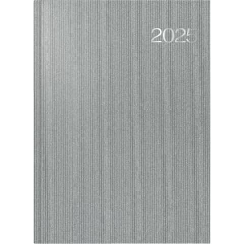 Buchkalender Conform 2025, 21 x 29,7 cm, 1T/1S, Kunststoff, silber metallic RIDO 70-27 505 905