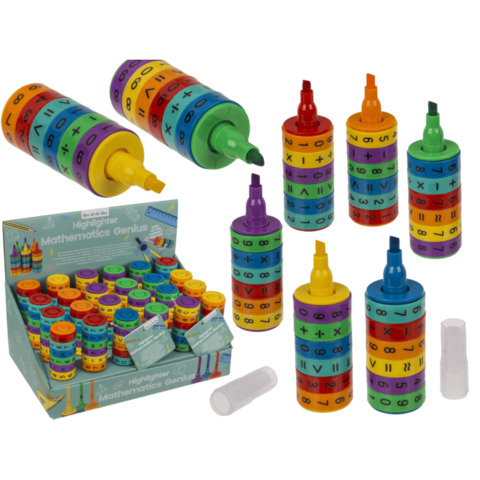 Textmarker Mathematik-Genie, sortiert OUT OF THE BLUE 29/2780