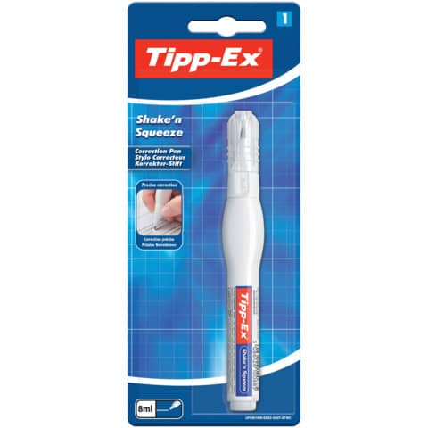 Korrekturstift Shake´n Squeeze   Blisterverpackung TIPP-EX 8022922