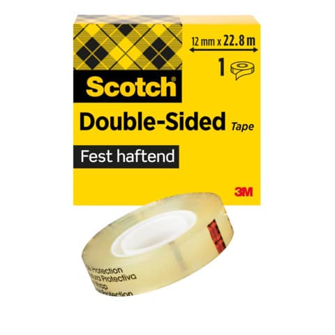 Doppelklebeband transparent   22,8 x 12,7 SCOTCH D6651222