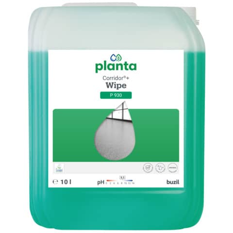 Bodenreiniger Planta Corridor Wipe, 10l BUZIL 125793005