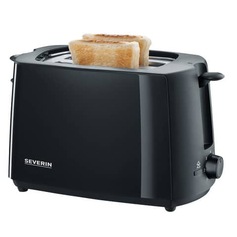 Automatik-Toaster 2-Scheiben schwarz SEVERIN AT 2287