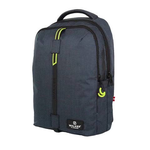 Schulrucksack, 46x32x20cm, 32L, grid navy WALKER ELITE 2.0 42125-358