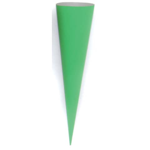 Bastelschultüte, Rohling, 70cm, ohne Verschluss, grün GOLDBUCH 97812