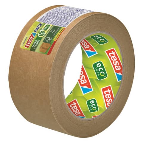 Packband ecoLogo®, Papier, 50 m x 50 mm, braun TESA 57180-00000-03