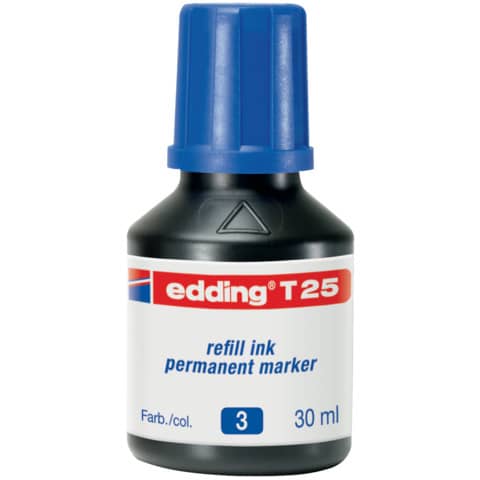 Nachfülltinte Permanentmarker, 30ml, blau EDDING 4-T25003