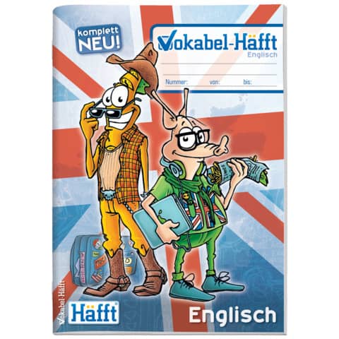 Vokabelheft Englisch, A4, 64 Seiten HÄFFT 2180-8