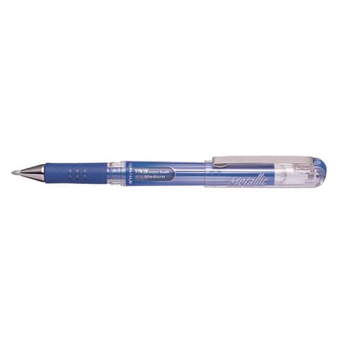 Gel-Tintenroller Hybrid Gel Grip DX K230, 0,5mm, metallic blau PENTEL K230MCO