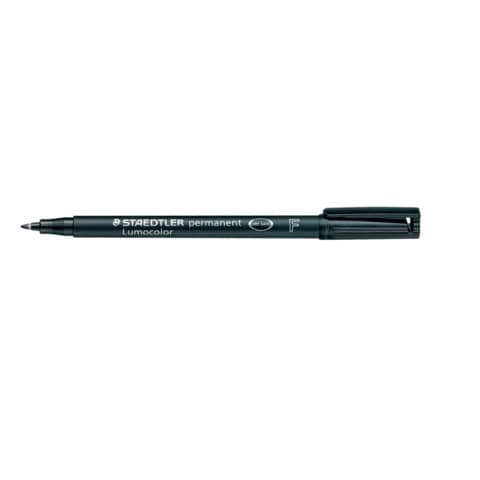 Folienstift Lumocolor® permanent, F (Fine), schwarz STAEDTLER 318-9