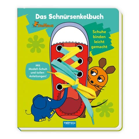 Bilderbuch Schnürsenkel-Buch - Die Maus TRÖTSCH 52352