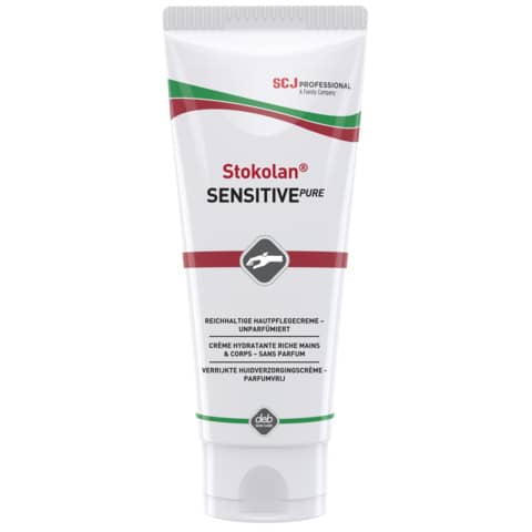 Handcreme Sensitive Pure, 100ml, weiß STOKOLAN SSP100ML