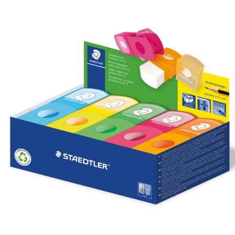 Spitzdose mit Radierer 2in1 STAEDTLER 511 SE