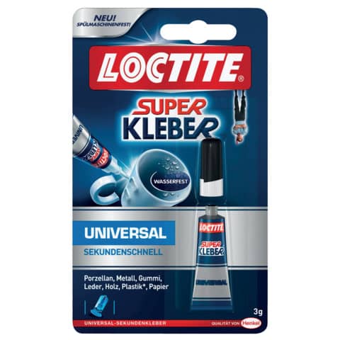 Sekundenkleber Loctite® Universal LTK12, 3g LOCTITE 9H LTK1C