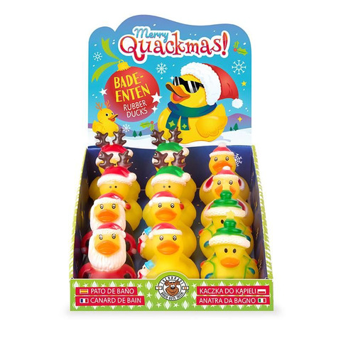 Weihnachts-Badeente Snow Friends, sortiert TRENDHAUS 966643