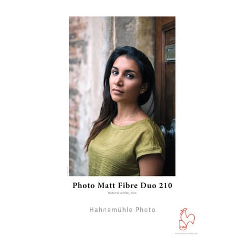 Inkjet Fotopapier Matt Fibre Duo, A4, 210g/m², 25 Blatt, weiß HAHNEMÜHLE 10 641 910