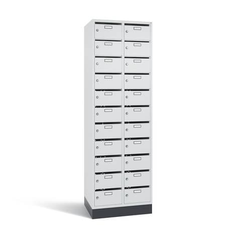 Fächerschrank S10007, hellgrau CP 8170-211/RAL7035